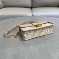 Dior Women 30 Montaigne East-West Bag with Chain Dior Oblique Jacquard (1)