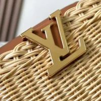 Louis Vuitton LV Women Capucines BB Handbag with Cowhide and Rattan M11617 (1)