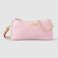 Louis Vuitton LV Women Liv Pochette monogram Denim-Pink M14159
