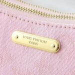 Louis Vuitton LV Women Liv Pochette monogram Denim-Pink M14159