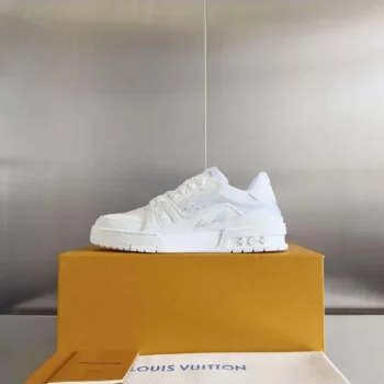 Louis Vuitton Unisex LV Trainer Sneaker-White 1AHTJK