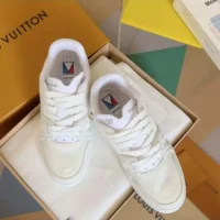 Louis Vuitton Unisex LV Trainer Sneaker-White 1AHTJK (1)