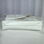 Chanel Women 22 Mini Handbag Shiny Calfskin Gold Tone Metal