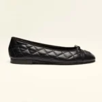 Chanel Women Ballet Flats Aged Calfskin-Black G26250