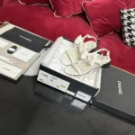 Chanel Women Sandals Lambskin-White G46193B18985NACCU