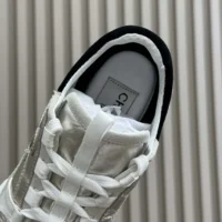 Chanel Women Sneakers Laminated Calfskin Suede Calfskin-Light Gray G46609 (1)