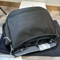 Dior Men Sacai DIOR sacai Saddle Soft Shoulder Bag Logo Buckle (1)