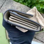 Gucci GG Unisex Ophidia Continental Wallet in GG Supreme Canvas-Beige