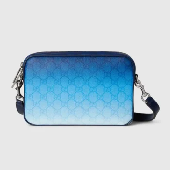 Gucci Unisex Chroma Small Crossbody Bag-Dark blue 835691