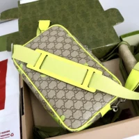 Gucci Unisex Medium Crossbody Bag with Print-Yellow 839380 (1)