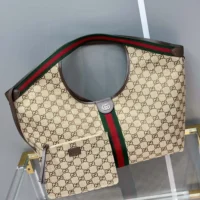 Gucci Women Giglio Large Tote Bag-Dark Brown 853971 (1)