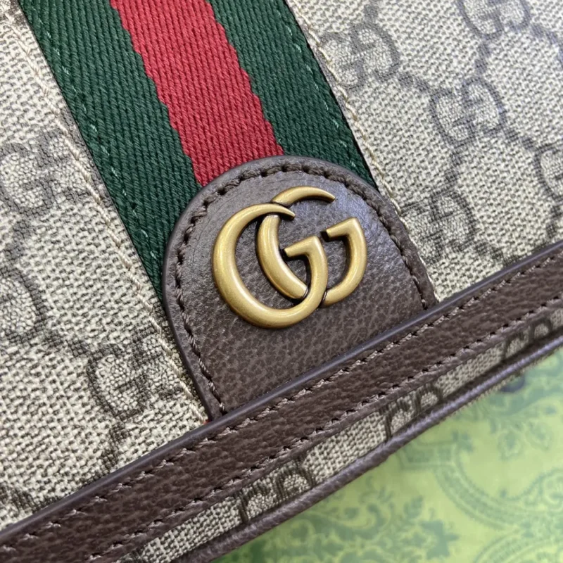 Gucci Women Ophidia Mini Bag-Brown 795466FABIA9741
