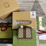 Mini sac à main Gucci Ophidia pour femme - Marron 696180