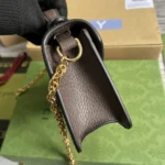 Mini sac à main Gucci Ophidia pour femme - Marron 696180