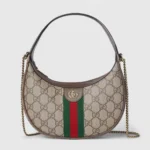 Gucci Women Ophidia Small Shoulder Bag-Brown 838463