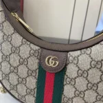 Gucci Women Ophidia Small Shoulder Bag-Brown 838463