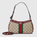 Gucci Women Ophidia Small Shoulder Bag-Maroon 841341