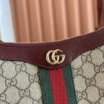 Gucci Women Ophidia Small Shoulder Bag-Maroon 841341