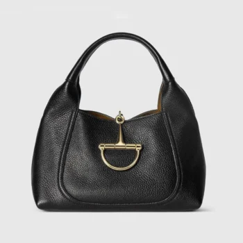 Gucci Women Softbit Medium Top Handle Bag-Black ‎837467