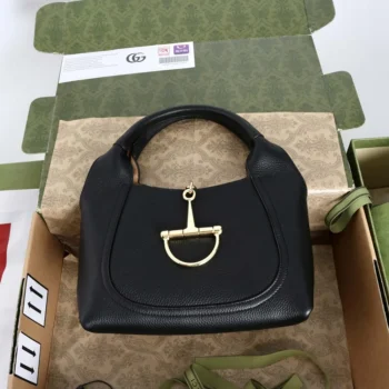 Gucci Women Softbit Medium Top Handle Bag-Black ‎837467