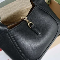 Gucci Women Softbit Medium Top Handle Bag-Black ‎837467 (1)