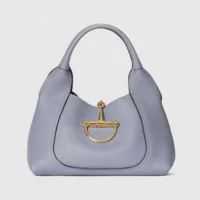 Gucci Women Softbit Medium Top Handle Bag-Blue ‎837467