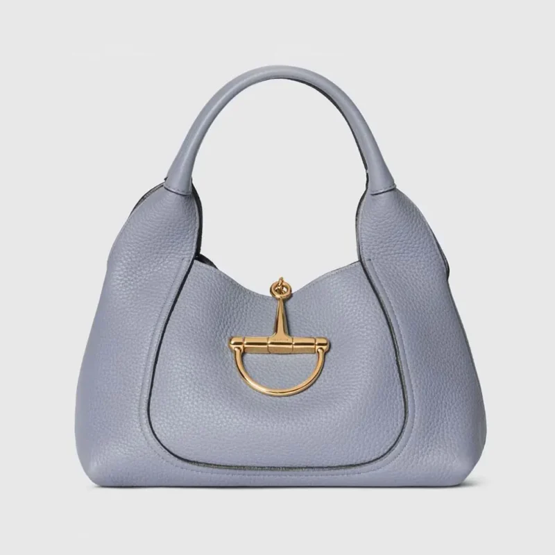 Gucci Women Softbit Medium Top Handle Bag-Blue ‎837467
