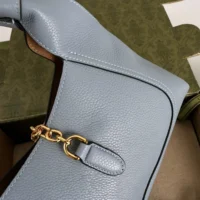 Gucci Women Softbit Medium Top Handle Bag-Blue ‎837467 (1)