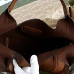 Gucci Borsa a mano media Softbit da donna - Marrone ‎837467