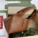 Gucci Borsa a mano media Softbit da donna - Marrone ‎837467