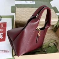 Gucci Women Softbit Medium Top Handle Bag-Maroon ‎837467 (1)