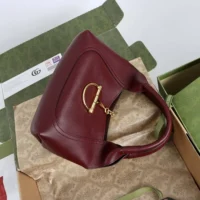 Gucci Women Softbit Medium Top Handle Bag-Maroon ‎837467 (1)