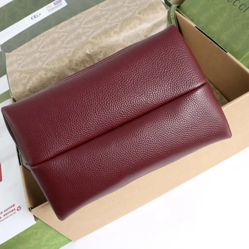 Gucci Women Softbit Medium Top Handle Bag-Maroon ‎837467