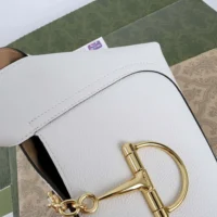 Gucci Women Softbit Medium Top Handle Bag-White 837467 (1)