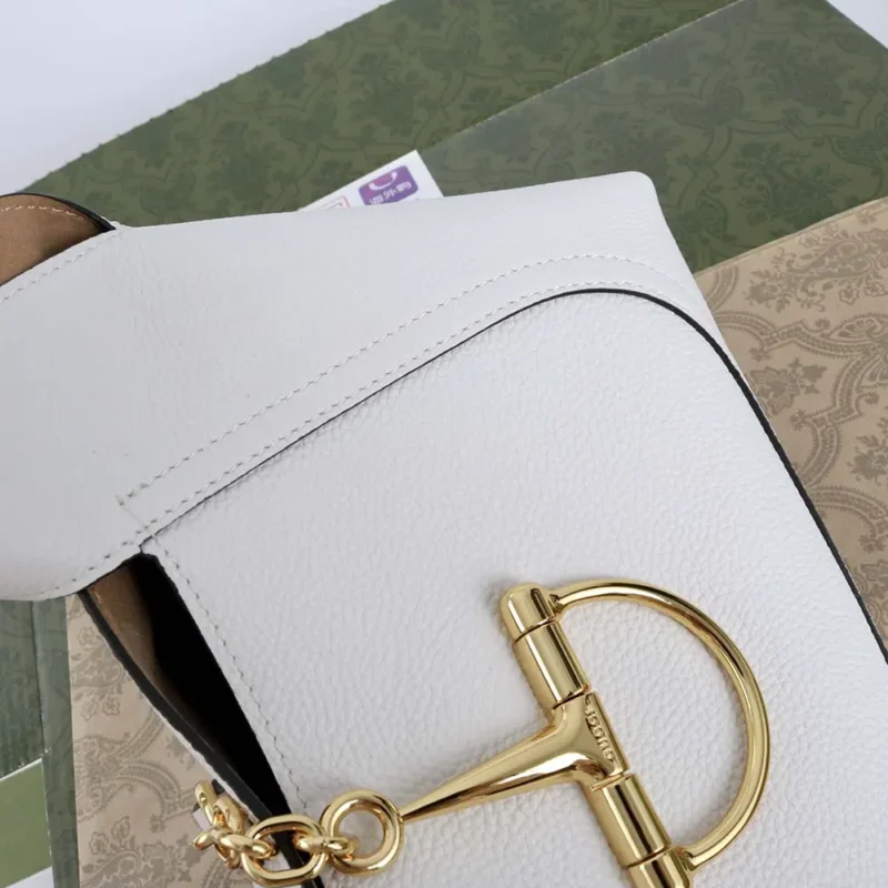 Gucci Women Softbit Medium Top Handle Bag-White 837467