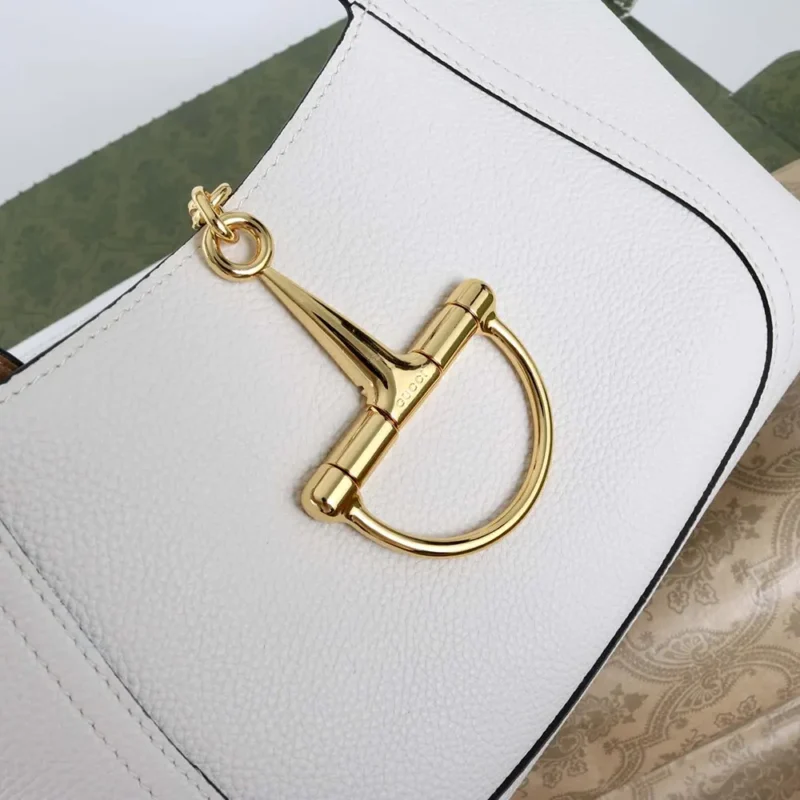 Gucci Women Softbit Medium Top Handle Bag-White 837467