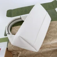 Gucci Women Softbit Medium Top Handle Bag-White 837467 (1)