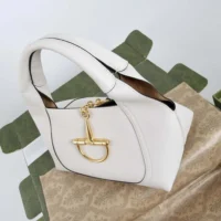 Gucci Women Softbit Medium Top Handle Bag-White 837467 (1)