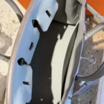 Hermes Birkin 25 Bag in Epsom Leather with Silver Hardware-Bleu Glacier