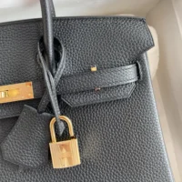 Hermes Birkin 30 Bag in Epsom Leather with Gold Hardware-Black/Gold