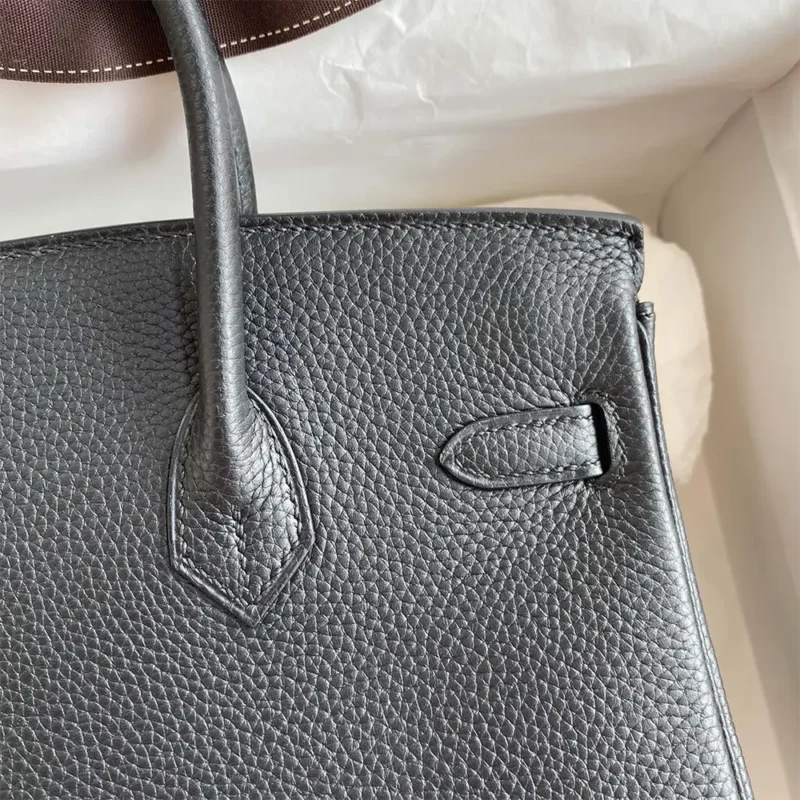 Hermes Birkin 30 Bag in Epsom Leather with Gold Hardware-Black/Gold
