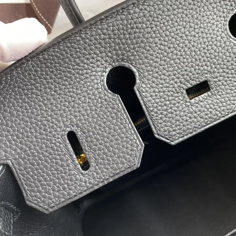 Hermes Birkin 30 Bag in Epsom Leather with Gold Hardware-Black/Gold