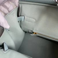 Hermes Birkin 30 Bag in Epsom Leather with Gold Hardware-BlueGold (1)