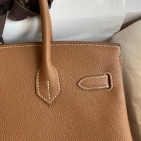 Hermes Birkin 30 Bag in Epsom Leather with Gold Hardware-BrownGold (1)