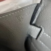 Hermes Birkin 30 Bag in Epsom Leather with Gold Hardware-Grey (1)