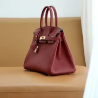 Hermes Birkin 30 Bag in Epsom Leather with Gold Hardware-RedGold (1)