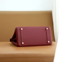 Hermes Birkin 30 Bag in Epsom Leather with Gold Hardware-RedGold (1)