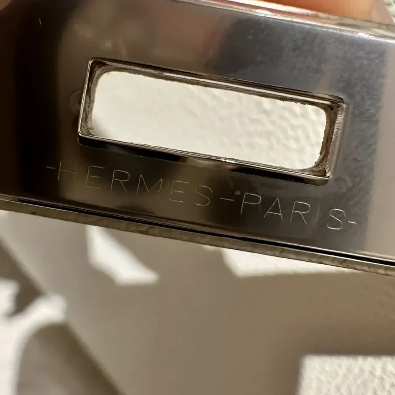 Hermes Birkin 30 Bag in Epsom Leather with Gold Hardware-White/Silver