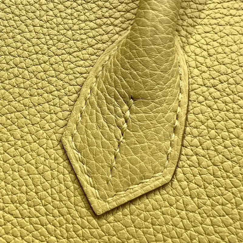 Hermes Birkin 30 Bag in Epsom Leather with Gold Hardware-Yellow/Silver