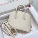 Hermes Unisex Bolide 1923 Bag in Epsom Calfskin-Beige
